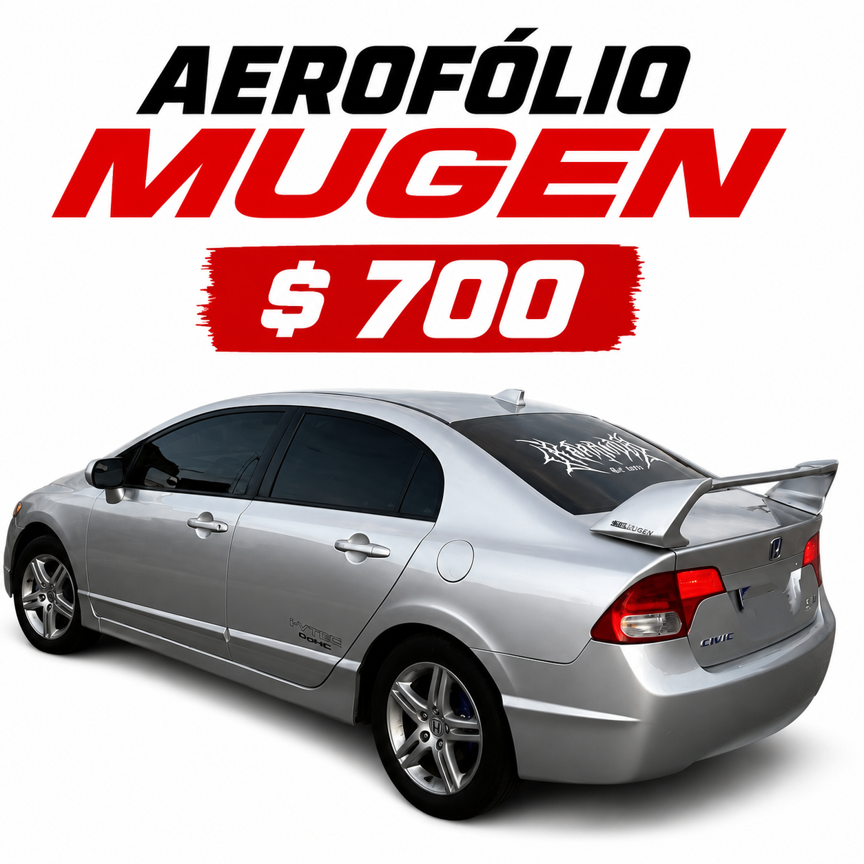 Aerofólio Mugen 3 Parts
